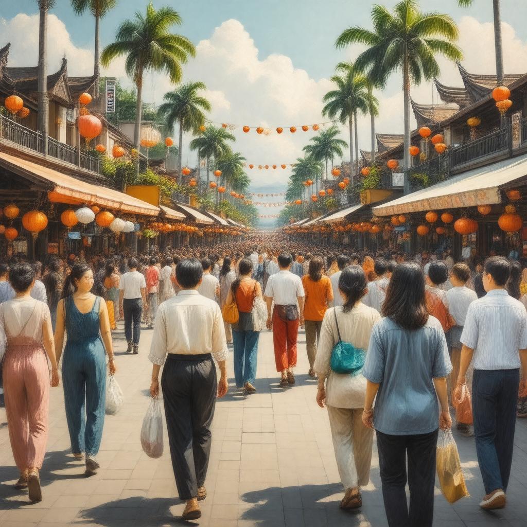 AI-created image of Vietnamese-Americans