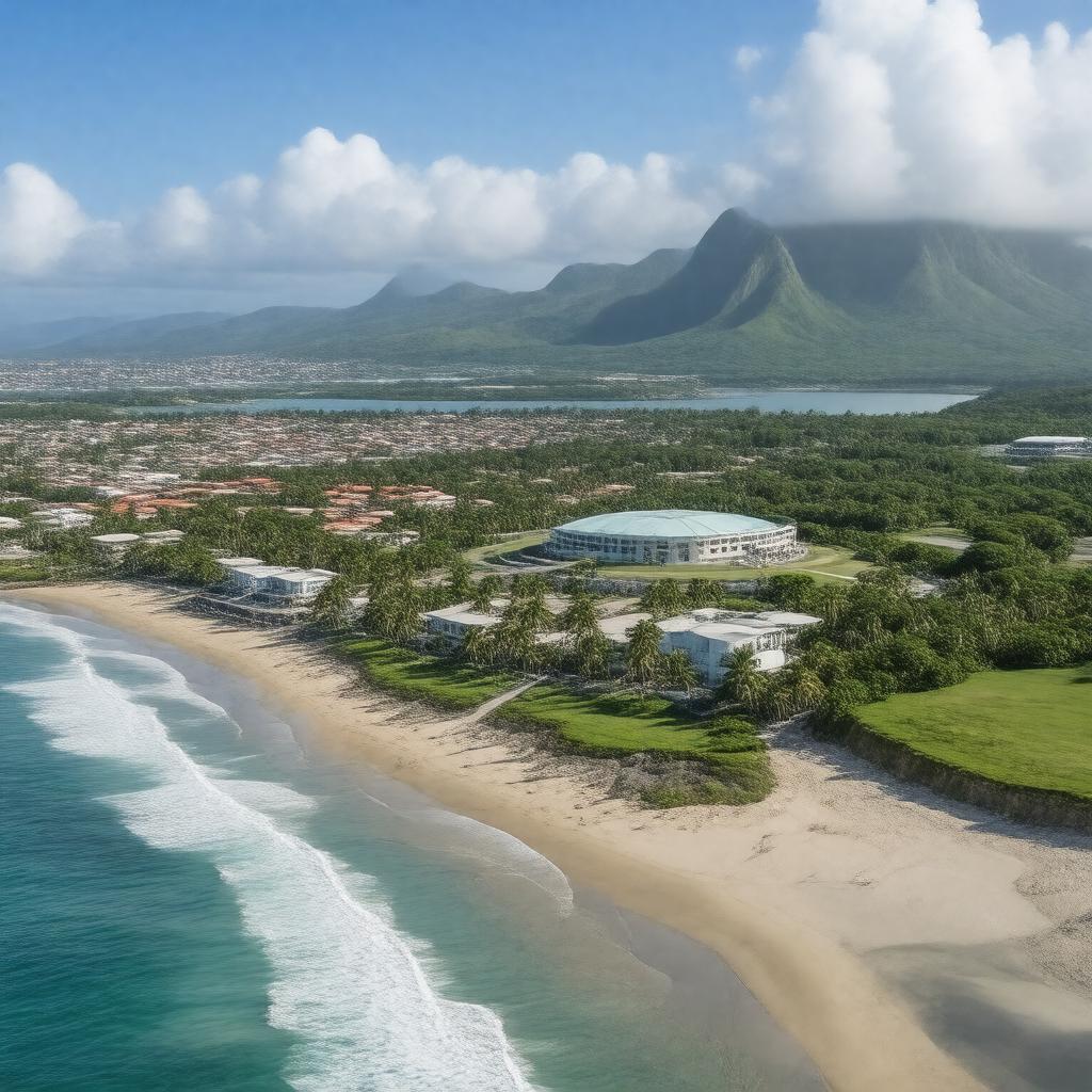 AI-created image of Vieux Fort