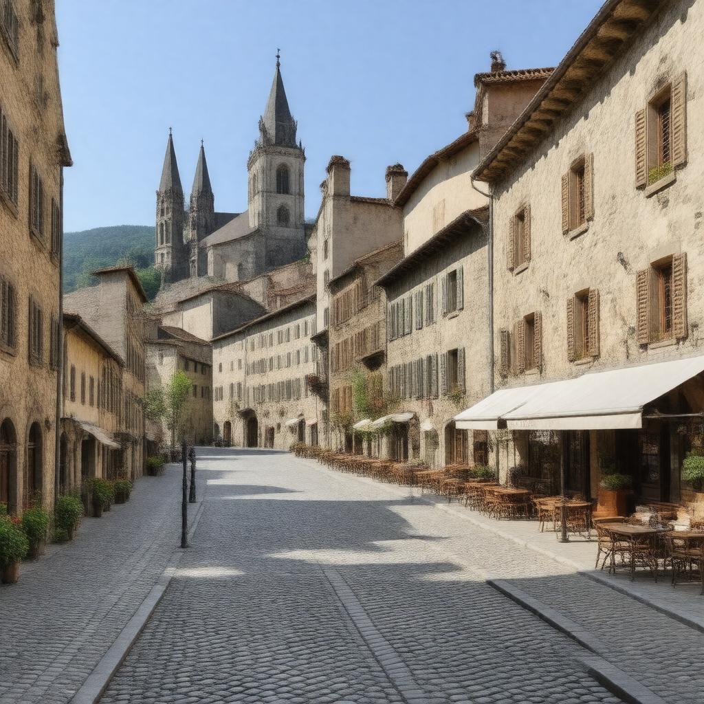 AI-created image of Vieux Lyon