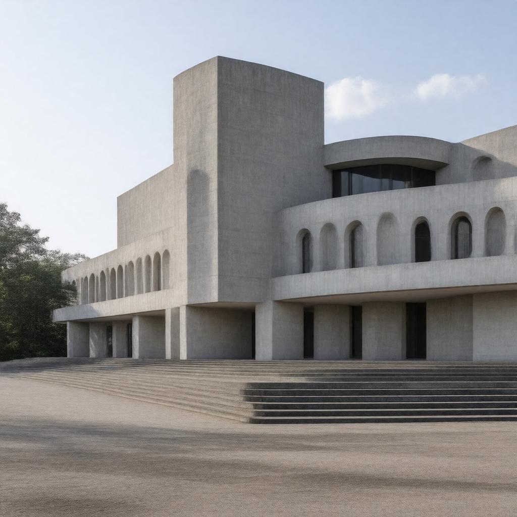 AI-created image of Vigeland Museum