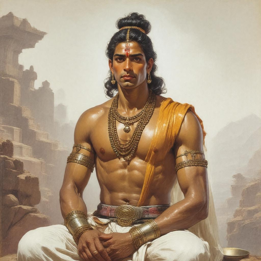 AI-created image of Vikarna