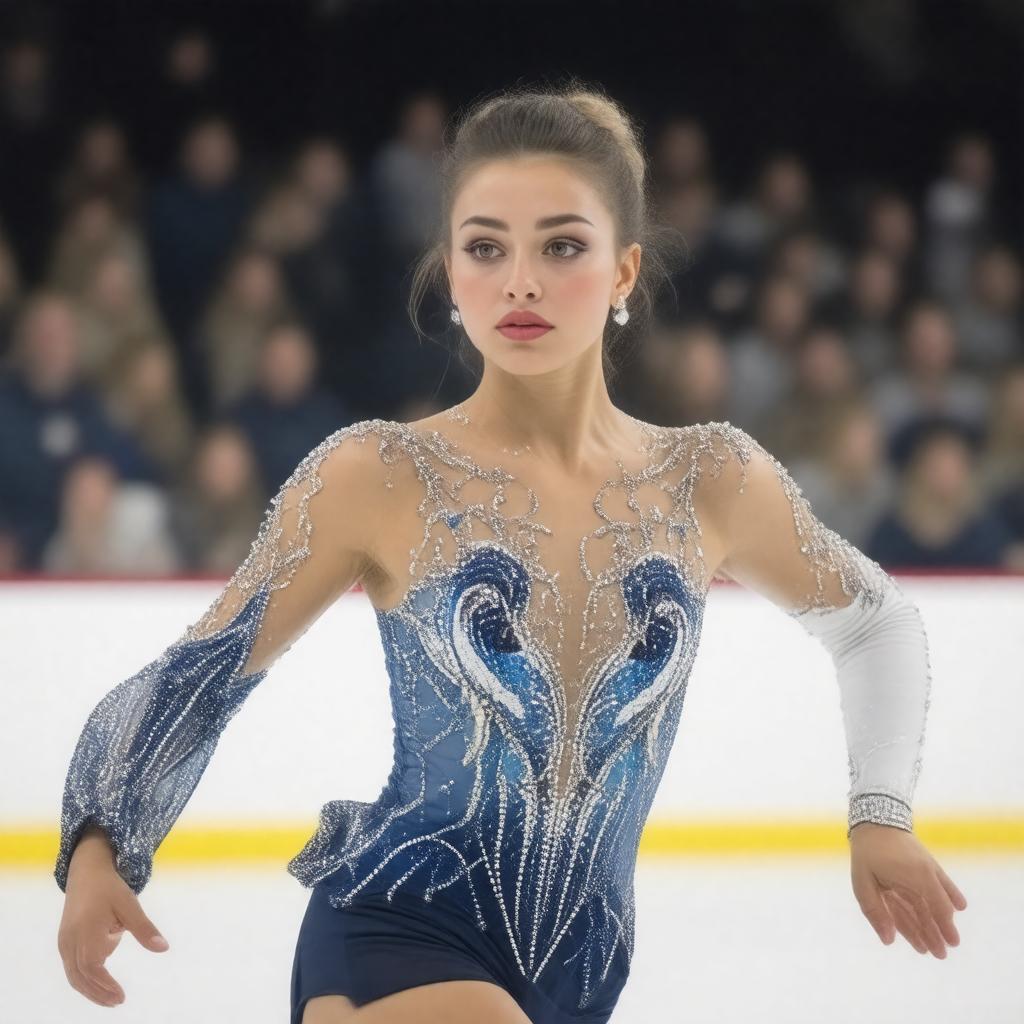 AI-created image of Viktoria Volchkova