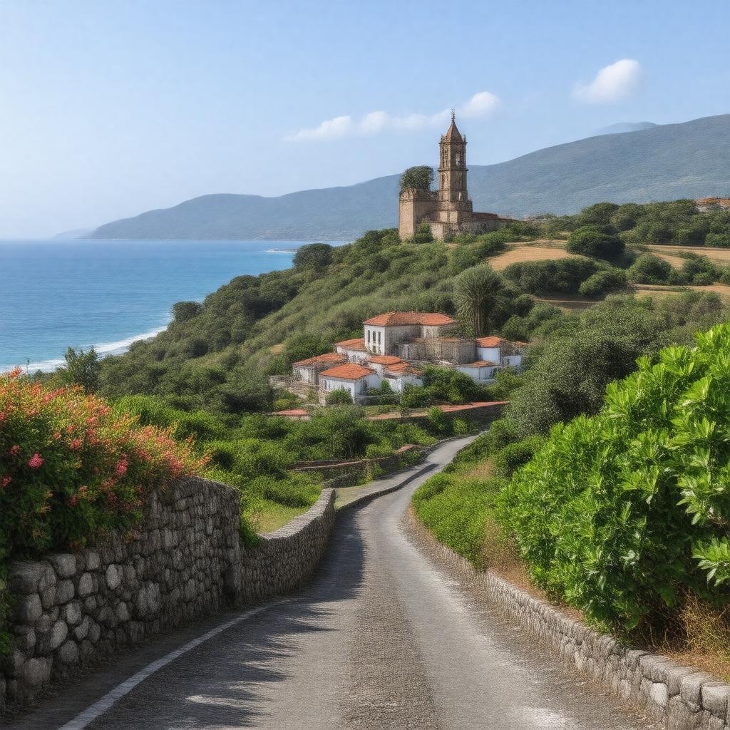 AI-created image of Vila do Porto