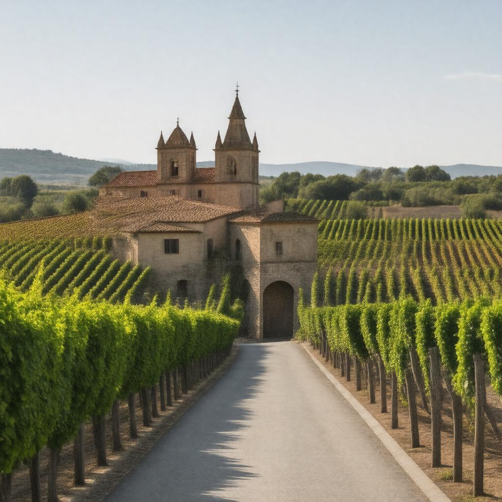 Click to view larger image AI-created image of Vilafranca del Penedès, Spain