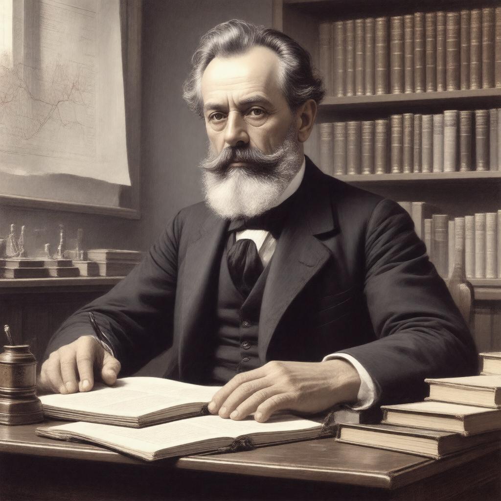 AI-created image of Vilfredo Pareto