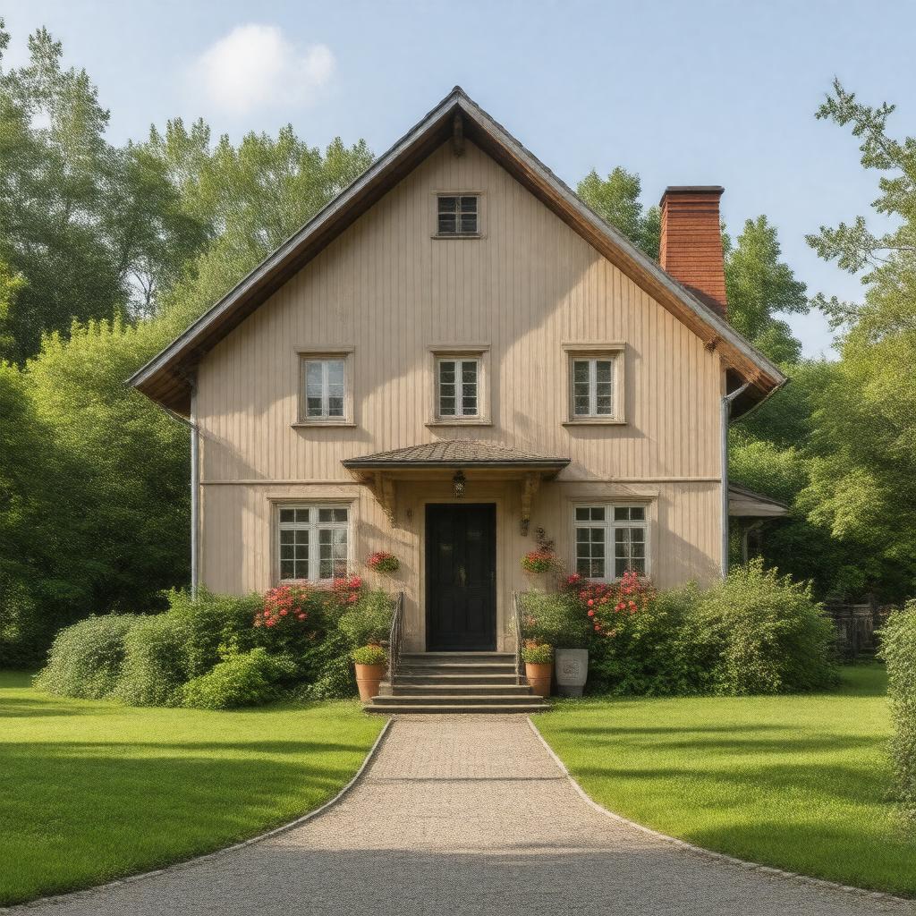 Click to view larger image AI-created image of Villa Godthem