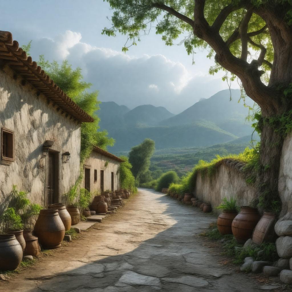 AI-created image of Villa del Carbón