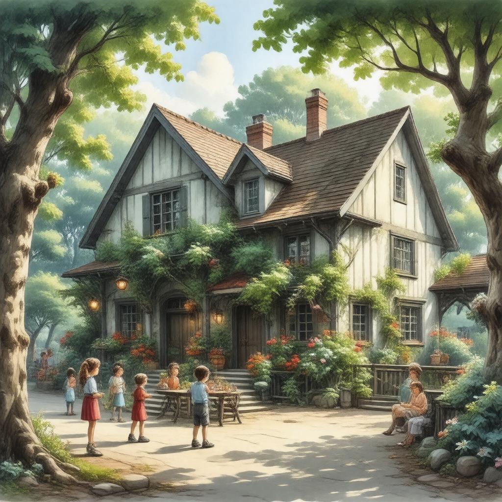 AI-created image of Village Club Series