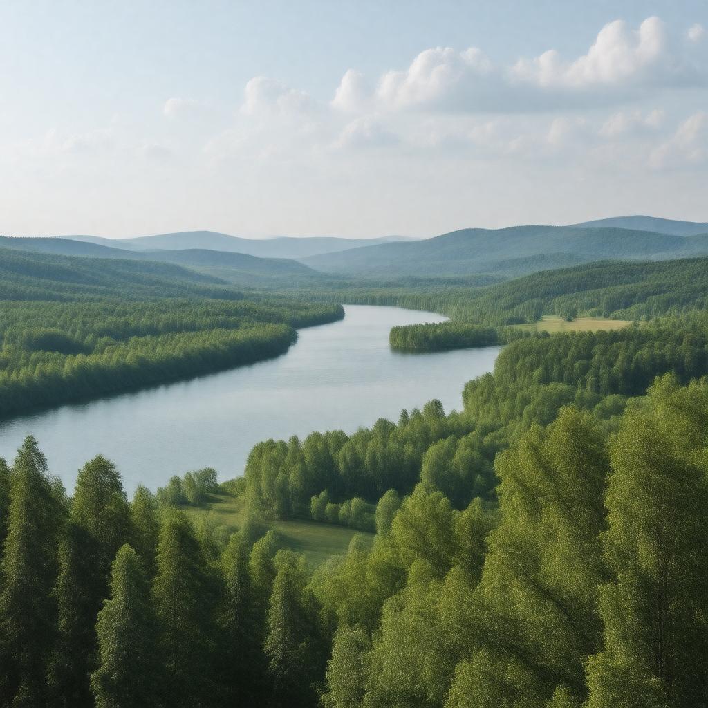 AI-created image of Vilnius County