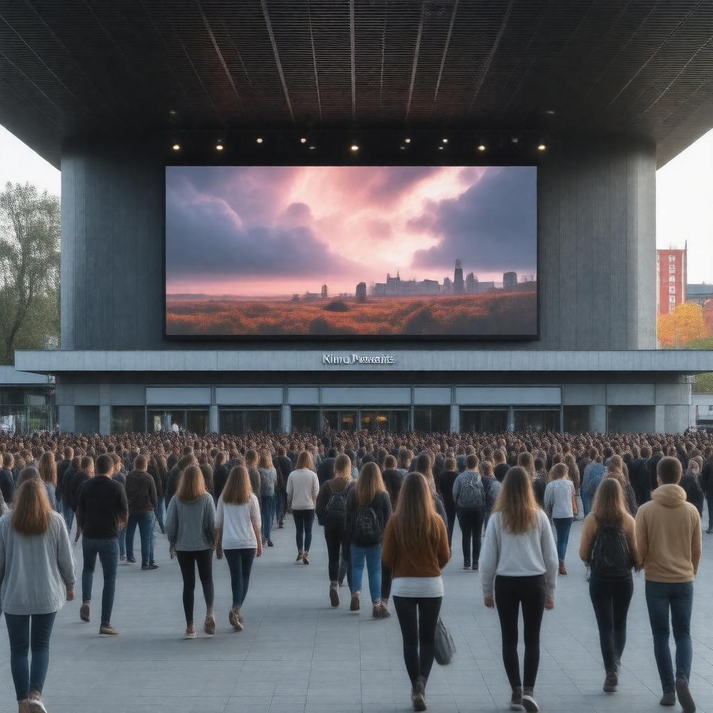 AI-created image of Vilnius International Film Festival