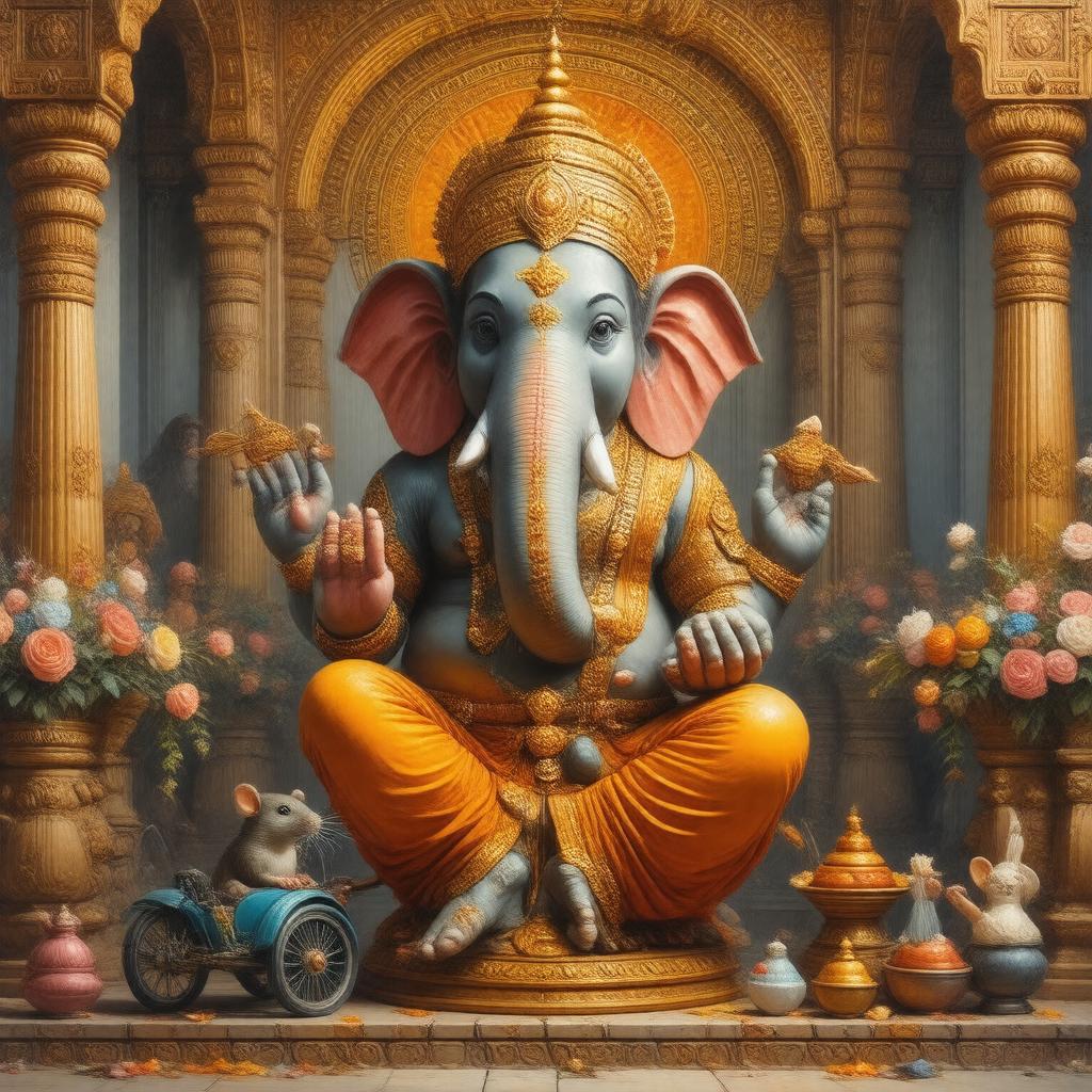 AI-created image of Vinayaka