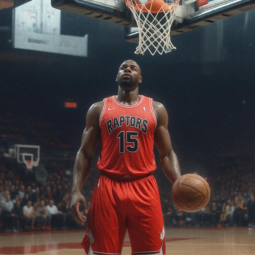 AI-created image of Vince Carter