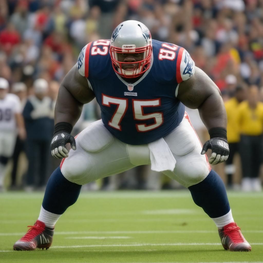 AI-created image of Vince Wilfork