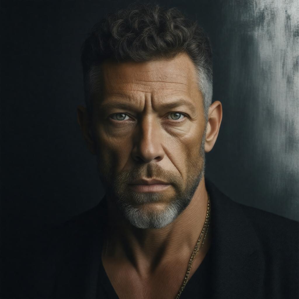 AI-created image of Vincent Cassel