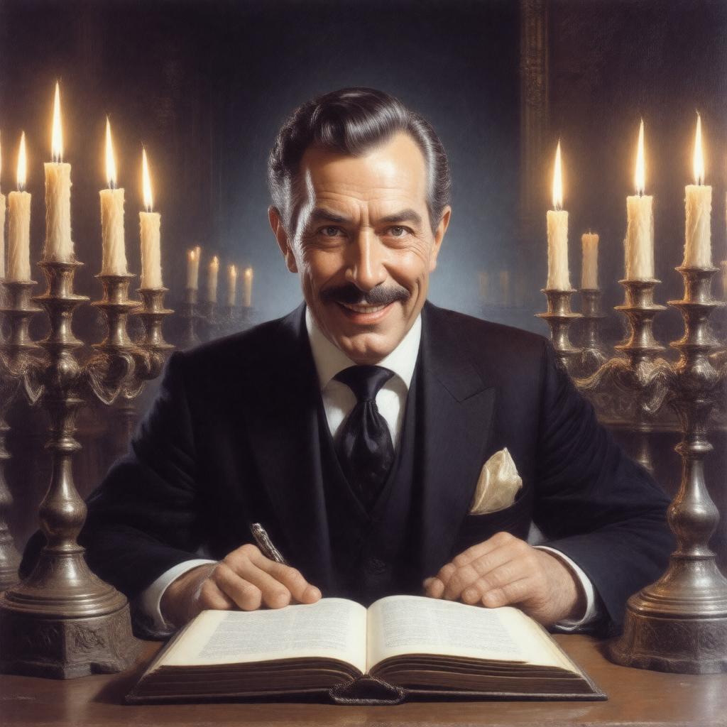 AI-created image of Vincent Price