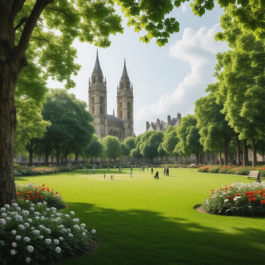 AI-created image of Vincent Square