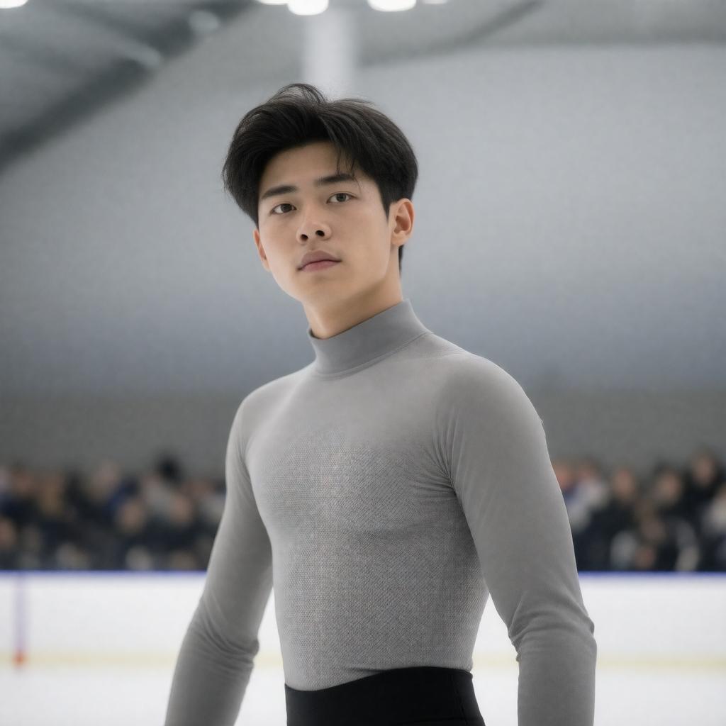 AI-created image of Vincent Zhou