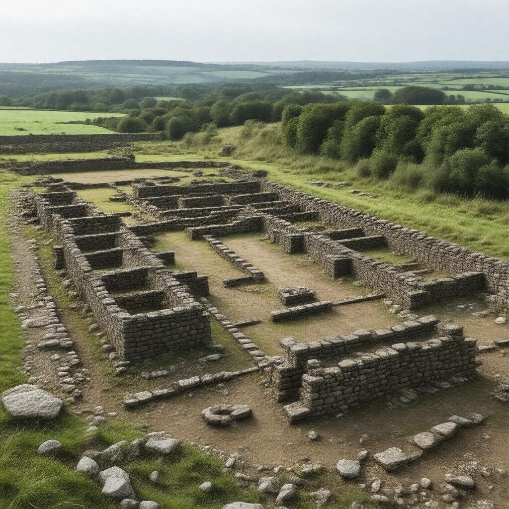 AI-created image of Vindolanda