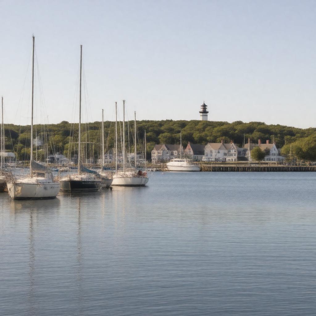 AI-created image of Vineyard Haven