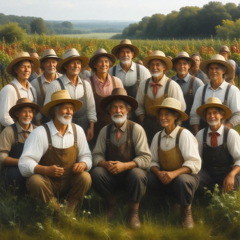 AI-created image of Vineyarders