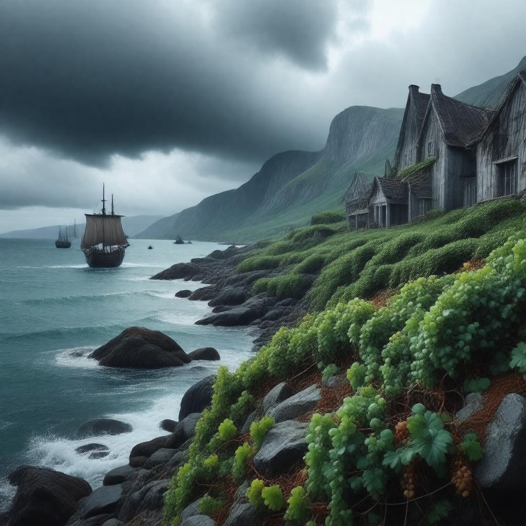 AI-created image of Vinland