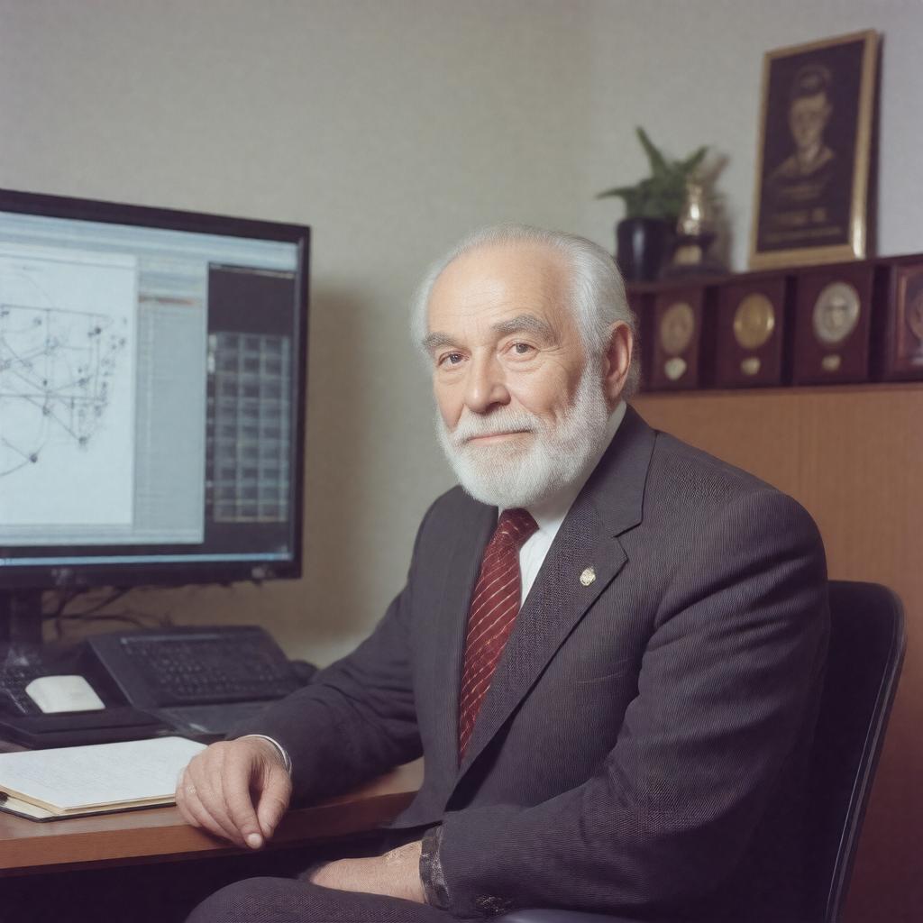 AI-created image of Vinton Cerf