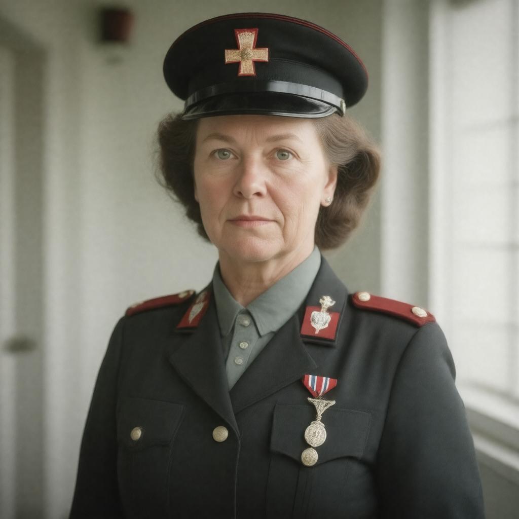 AI-created image of Violet Agnes Coward