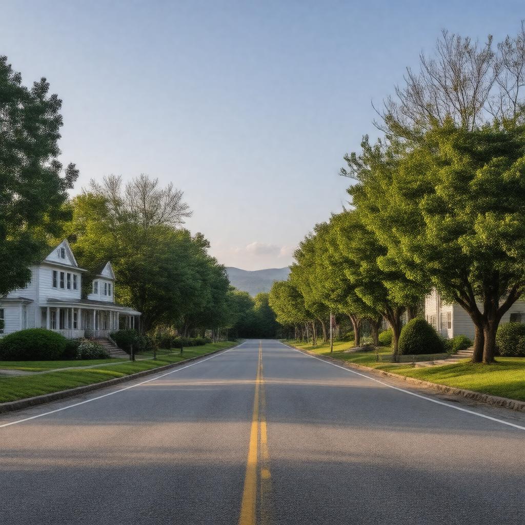 AI-created image of Violet Avenue