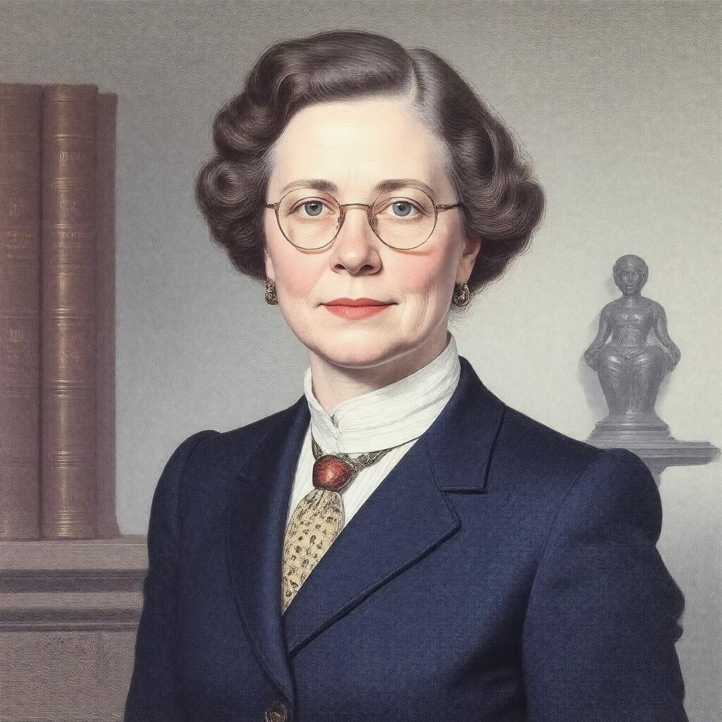 AI-created image of Violet Mary Craigie