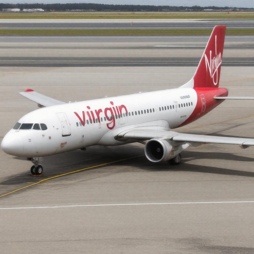 AI-created image of Virgin Australia (historical)