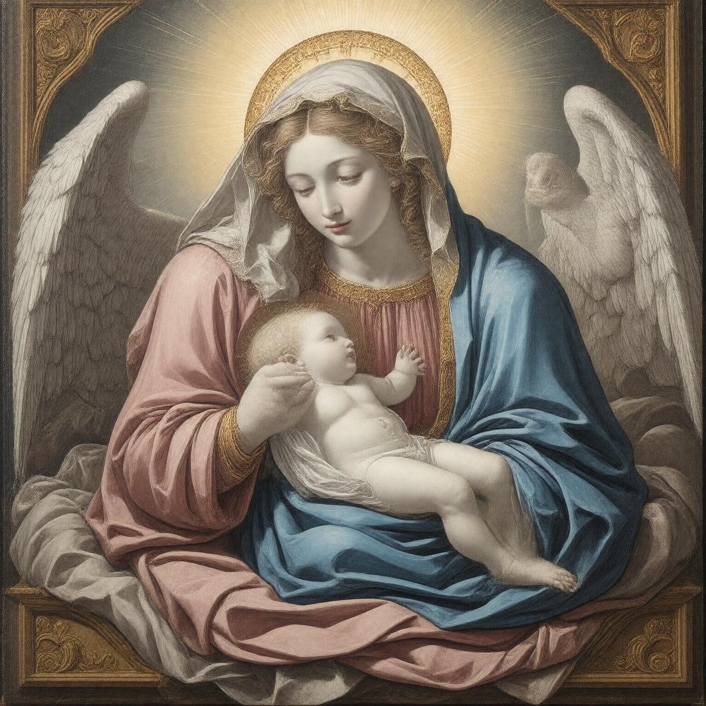 AI-created image of Virgin Birth