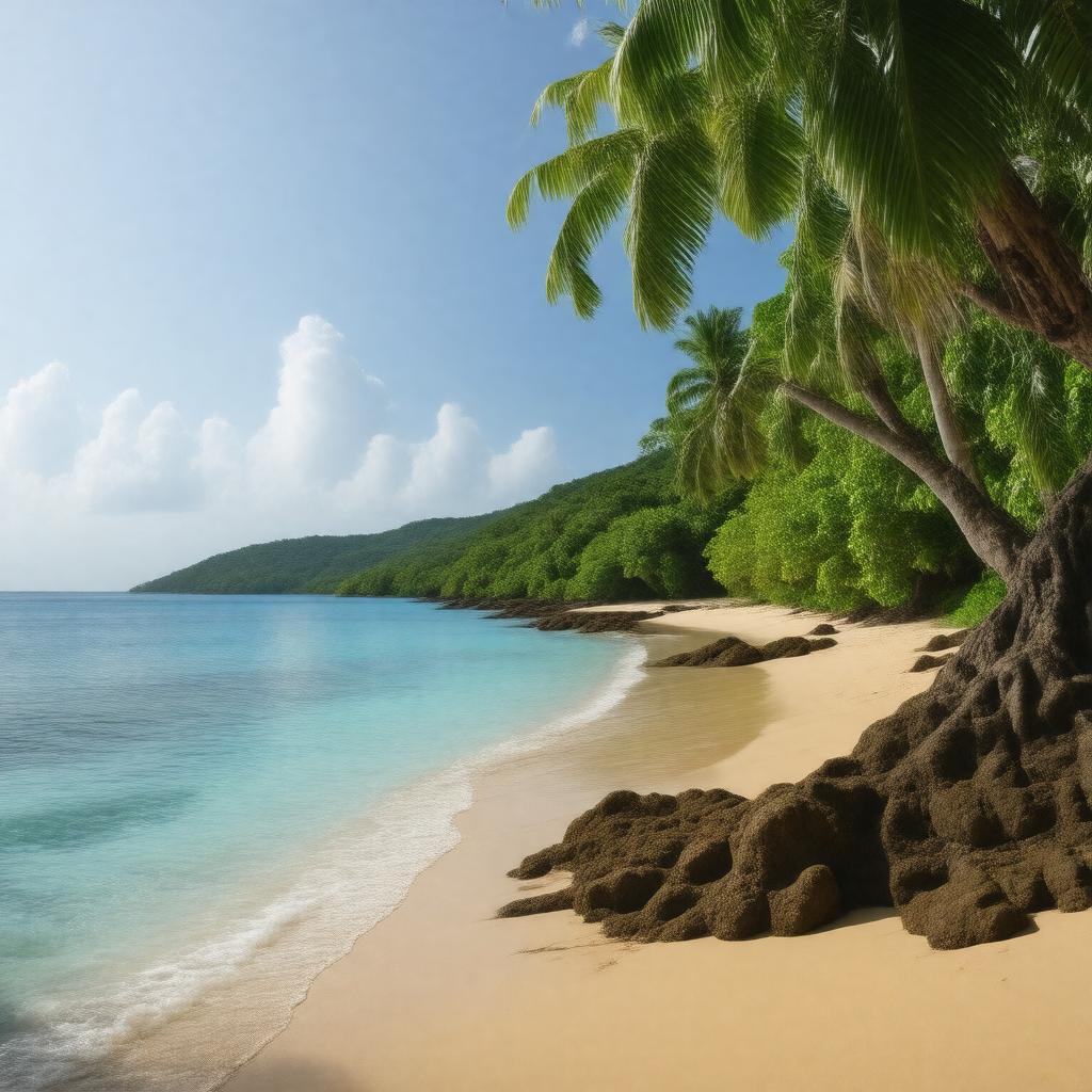 AI-created image of Virgin Islands National Park