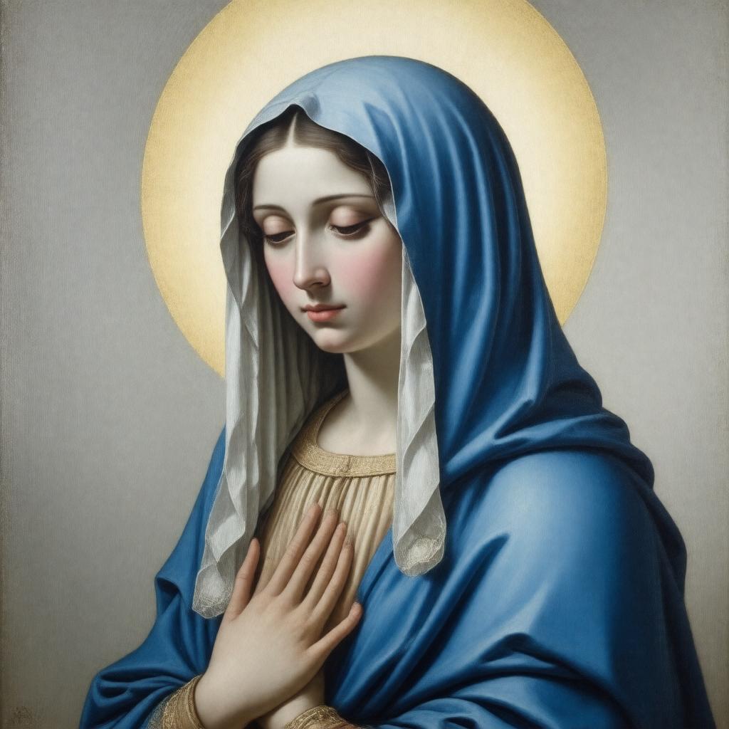 AI-created image of Virgin Mary