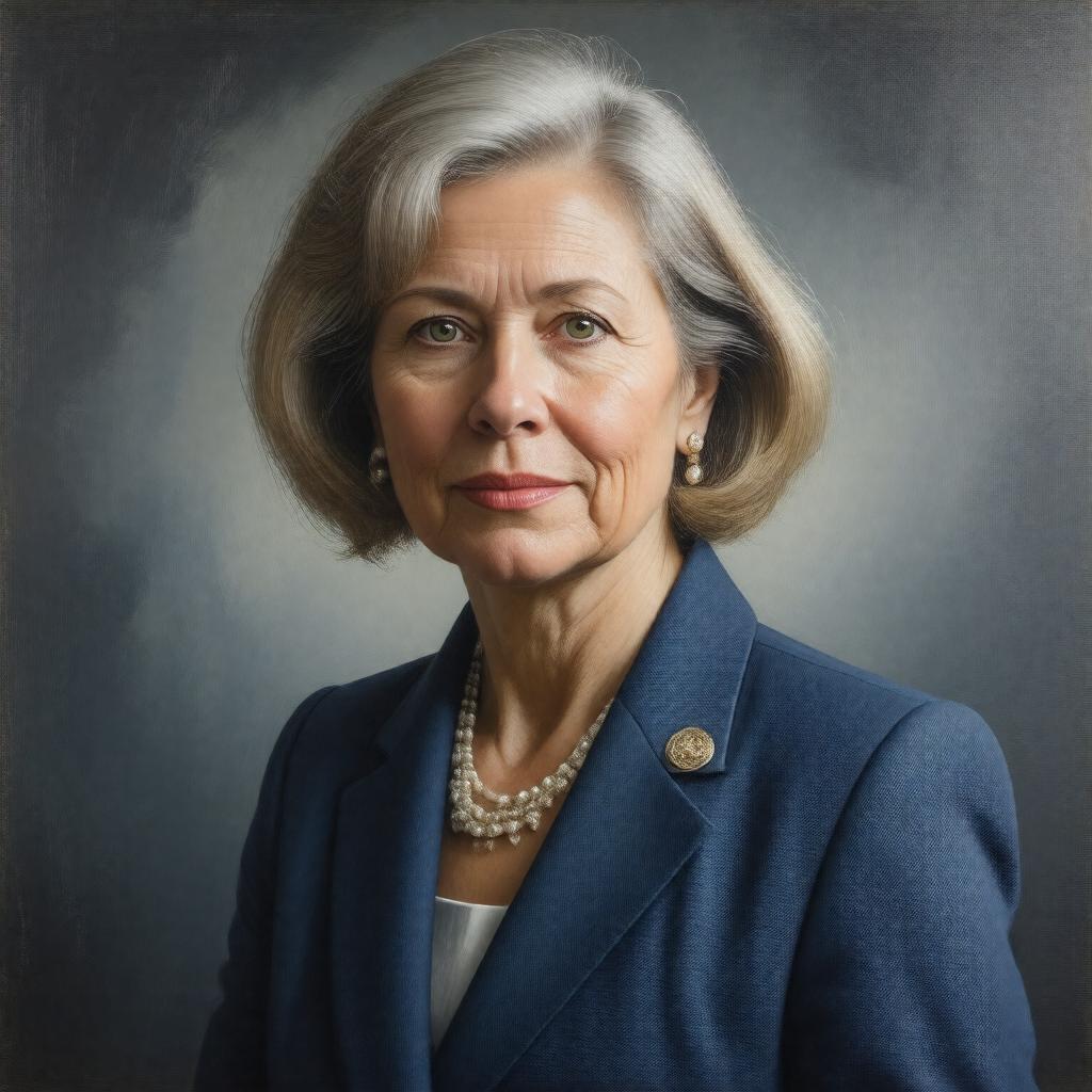 AI-created image of Virginia Bottomley