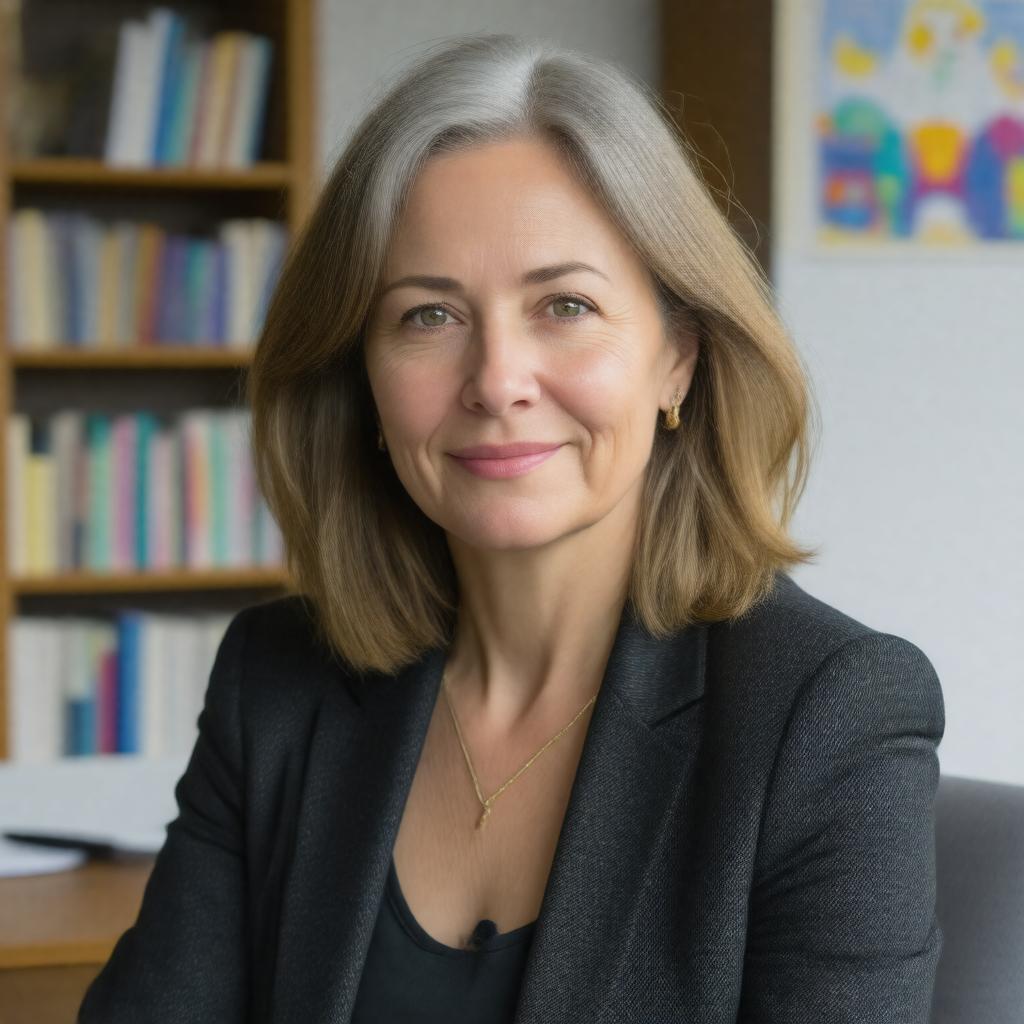 Click to view larger image AI-created image of Virginia Bovell