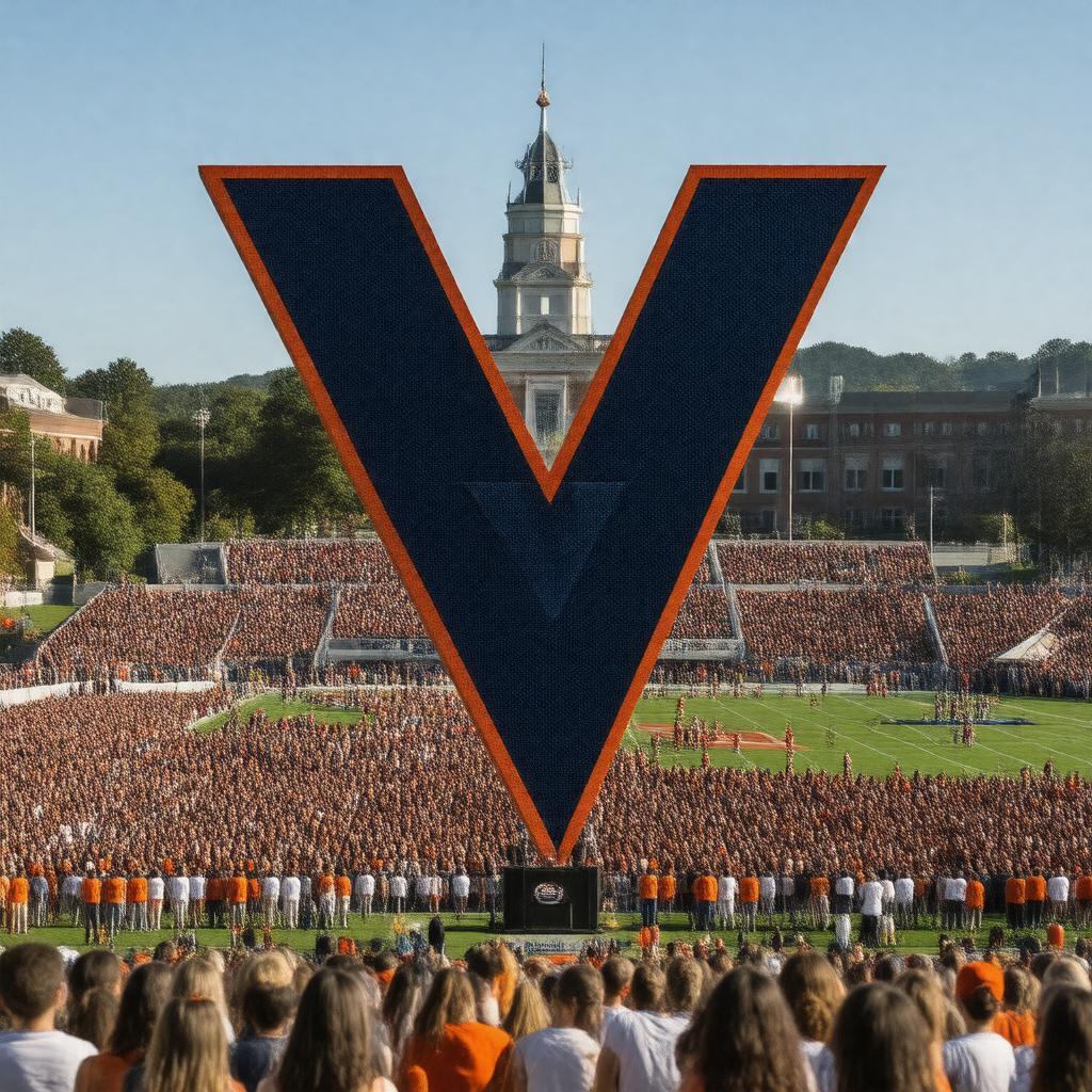 AI-created image of Virginia Cavaliers