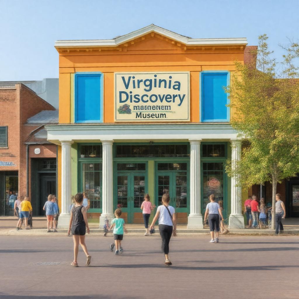 AI-created image of Virginia Discovery Museum