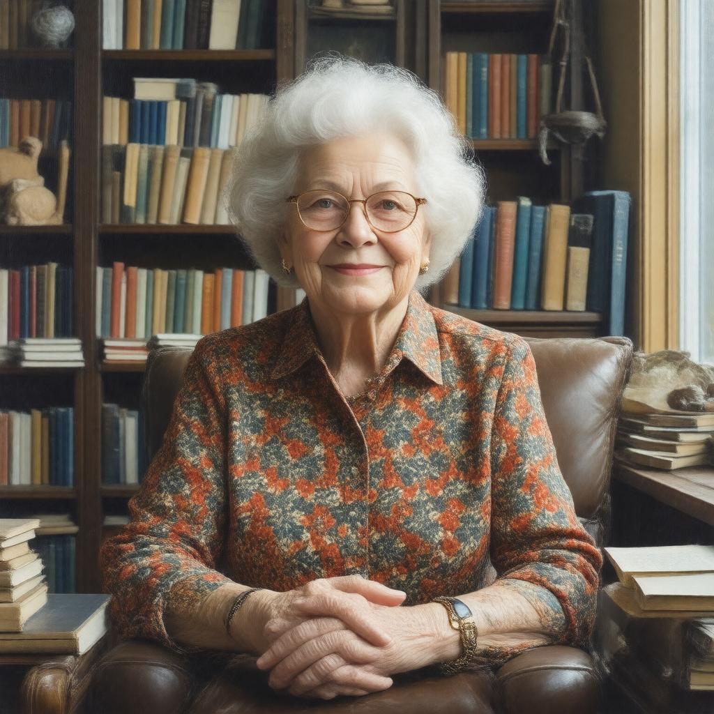 AI-created image of Virginia Satir