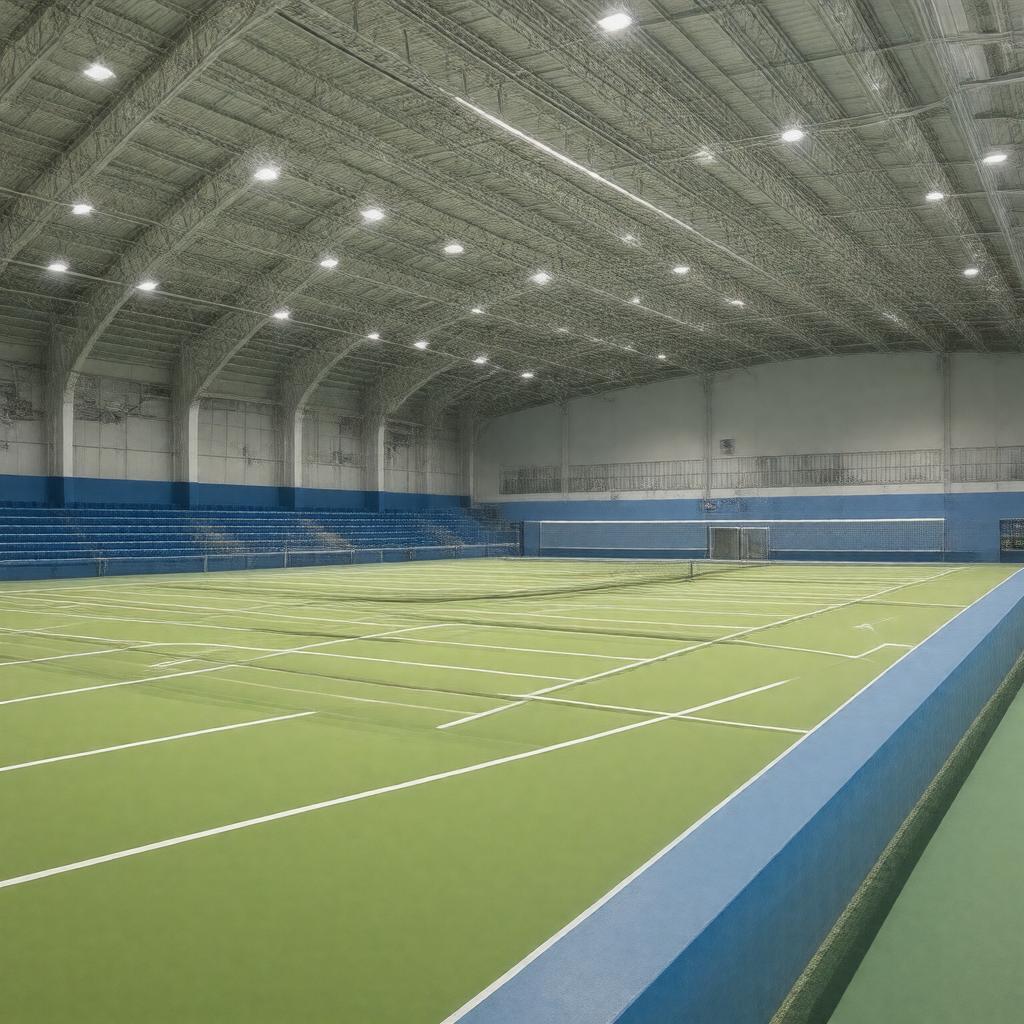 AI-created image of Virtue Field House