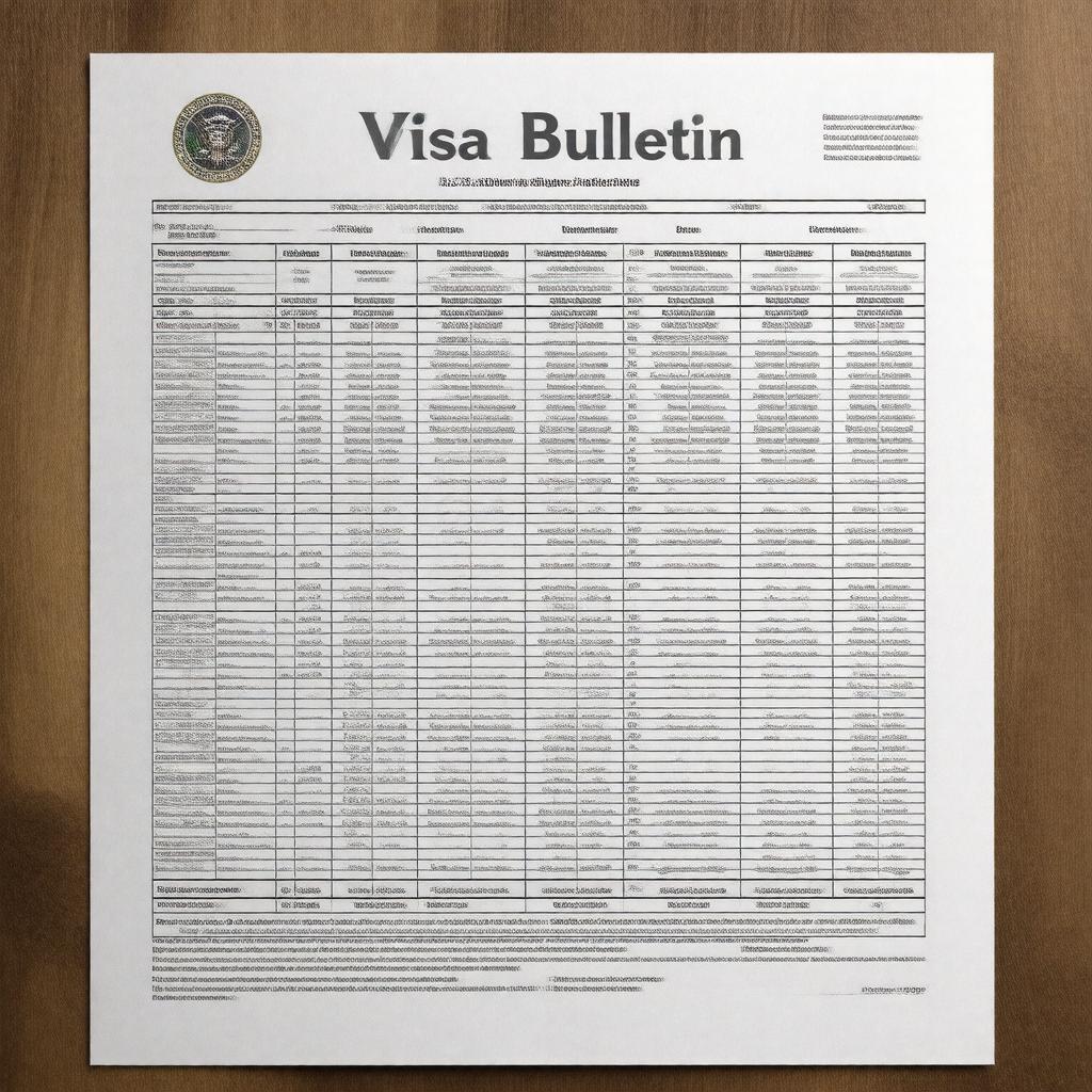 Click to view larger image AI-created image of Visa Bulletin