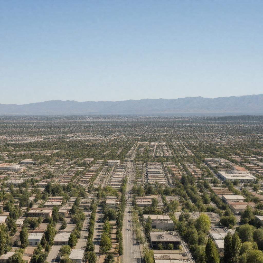 AI-created image of Visalia