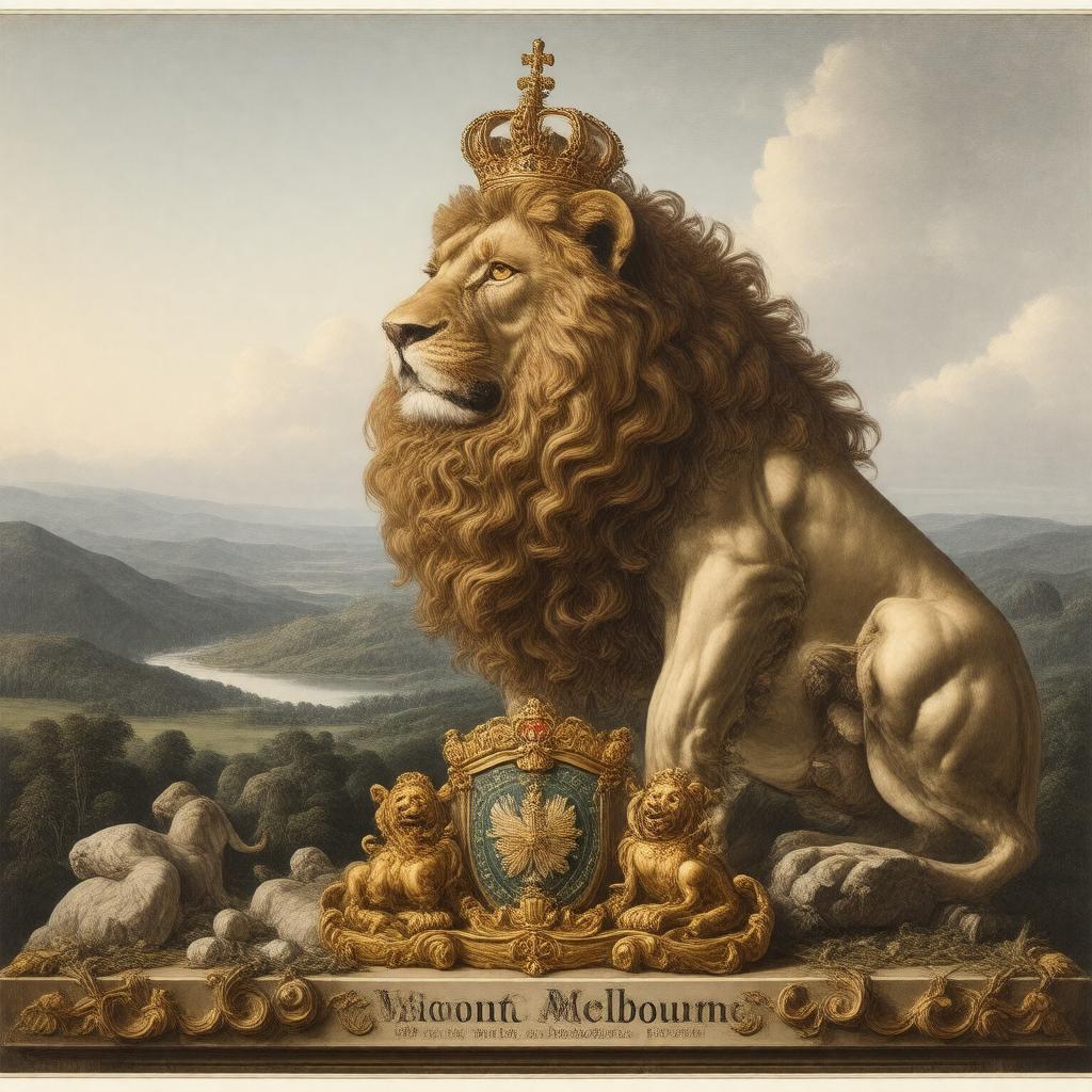 AI-created image of Viscount Melbourne