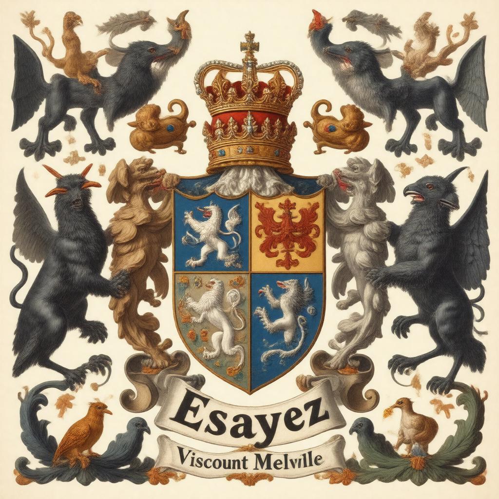 AI-created image of Viscount Melville