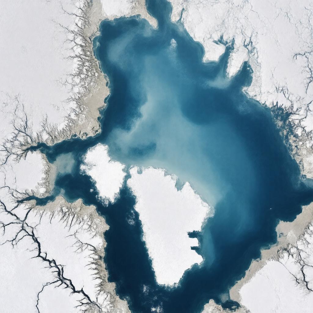 AI-created image of Viscount Melville Sound