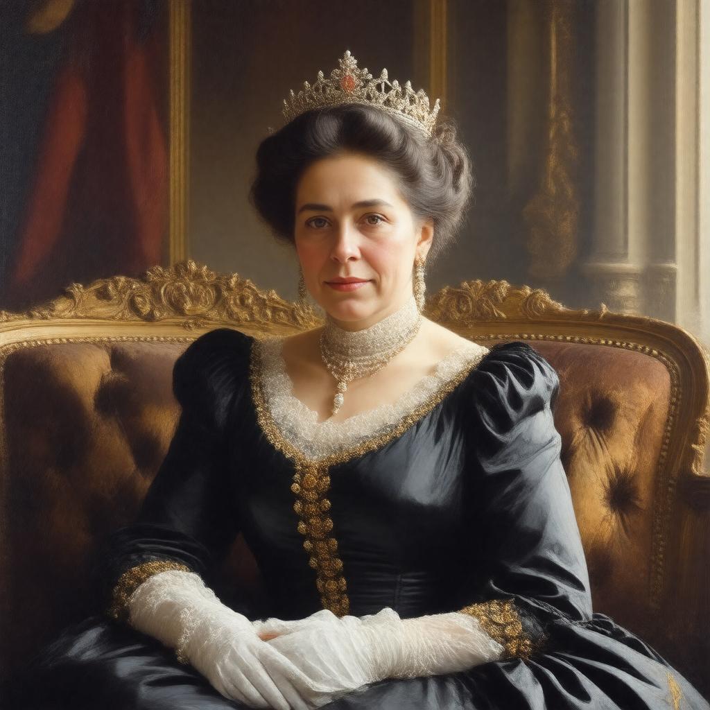 AI-created image of Viscountess Beaconsfield