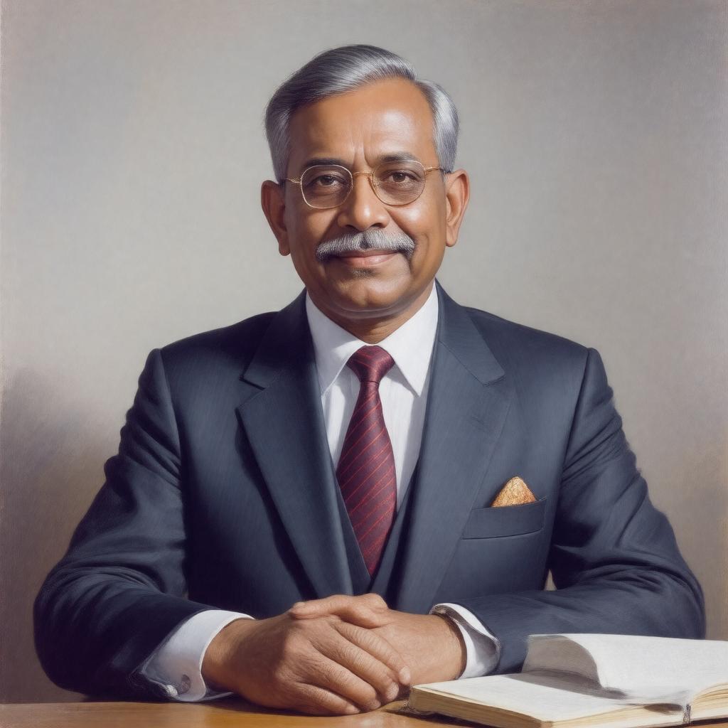 AI-created image of Vishwanath Pratap Singh