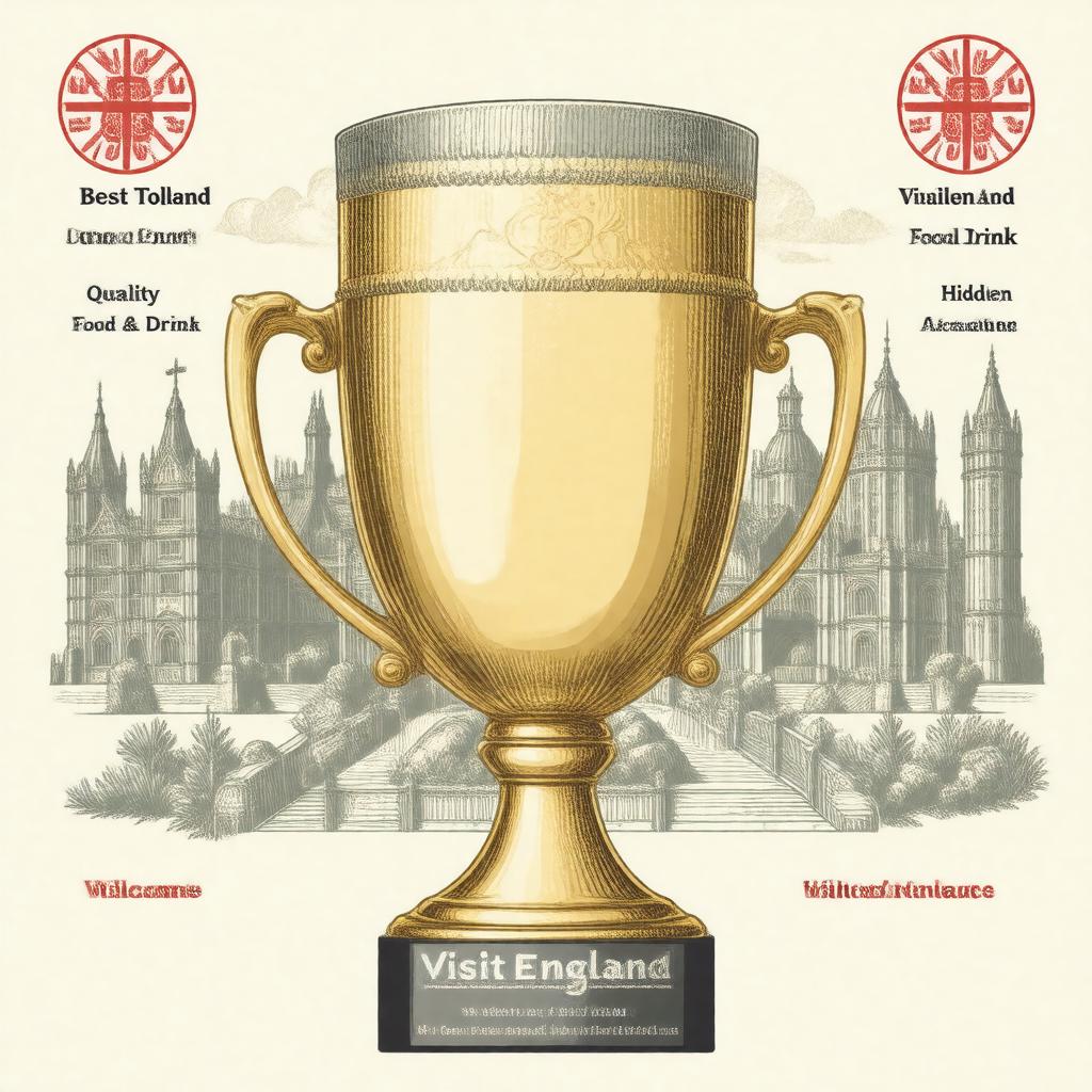 Click to view larger image AI-created image of VisitEngland Visitor Attraction Accolades