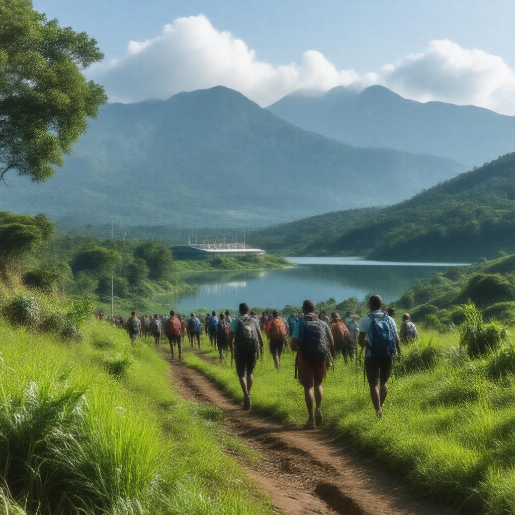 Click to view larger image AI-created image of Visit Rwanda