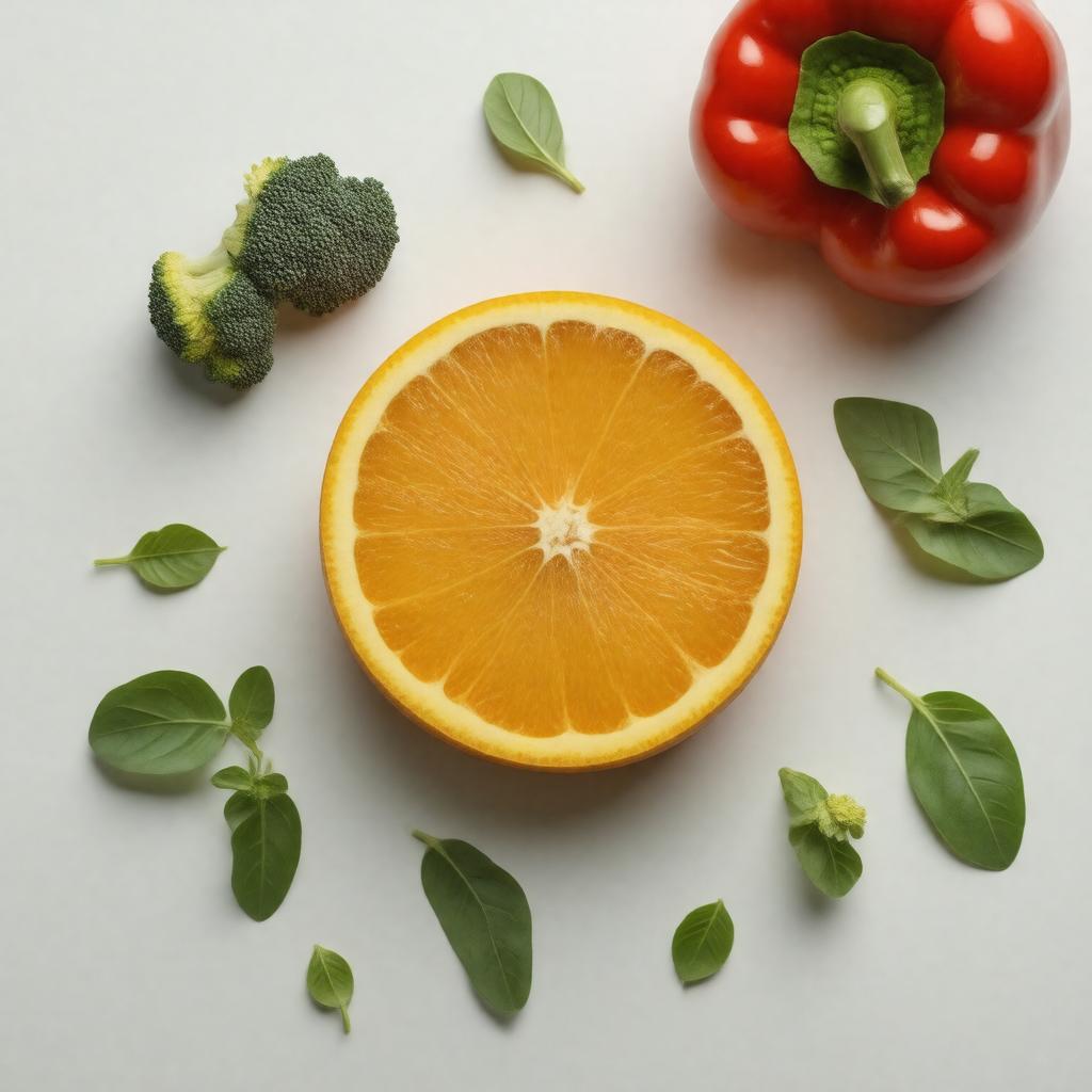 AI-created image of Vitamin C