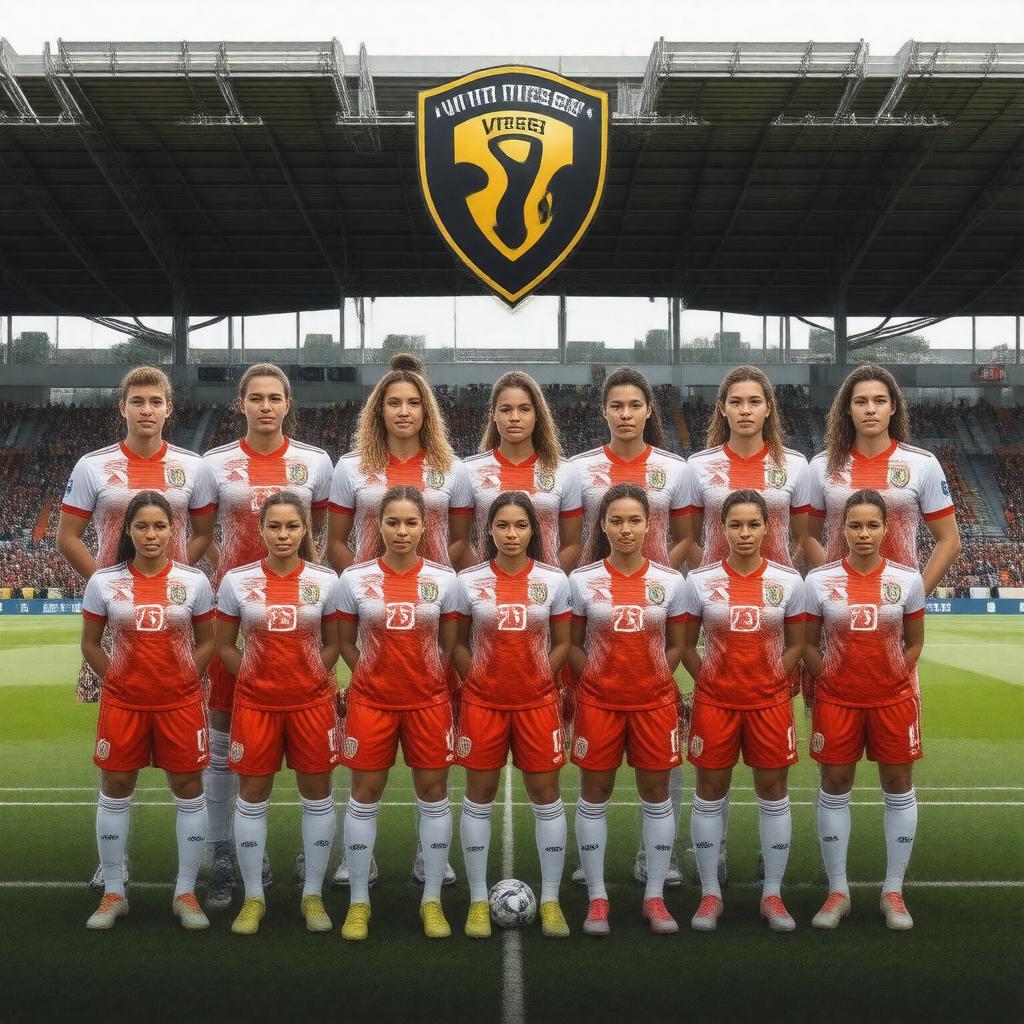 AI-created image of Vitesse Vrouwen